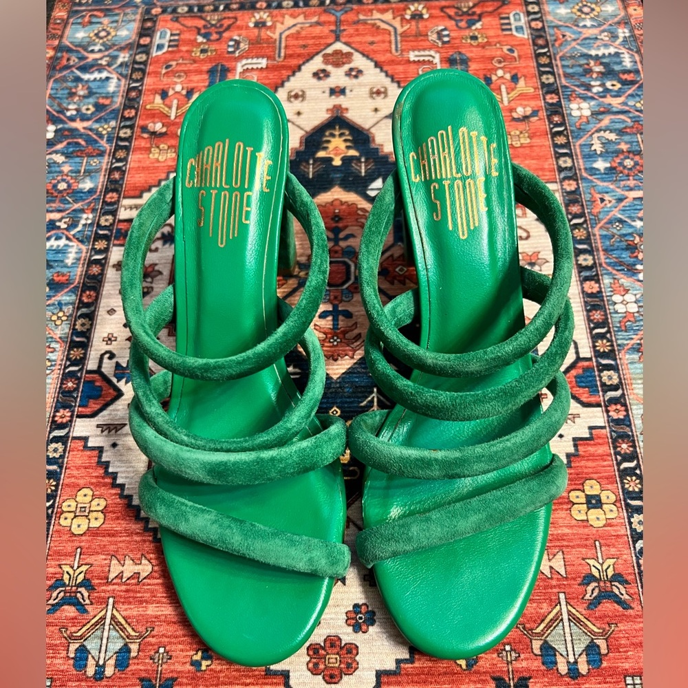 Charlotte Stone Bettina Emerald Green